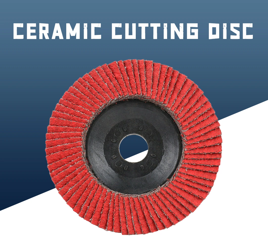 Grinding Wheel Ceramic Flap Sanding Disc for Angle Grinde