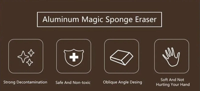 Emery Sanding Sponge Brush Handle Sink Pot Bowl Kitchen Handle Sanding Sponge