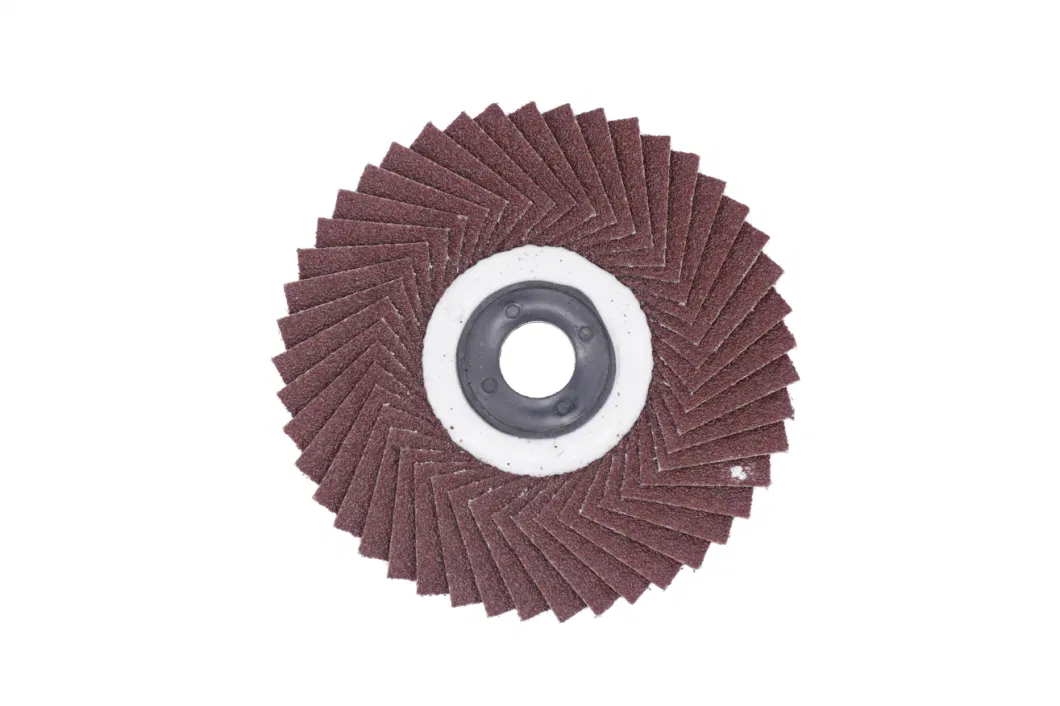 Premium Wear-Resisting 100mm Aluminium Oxide/Zirconia Alumina Radial Flap Disc for Grinding Stainless Steel and Metal