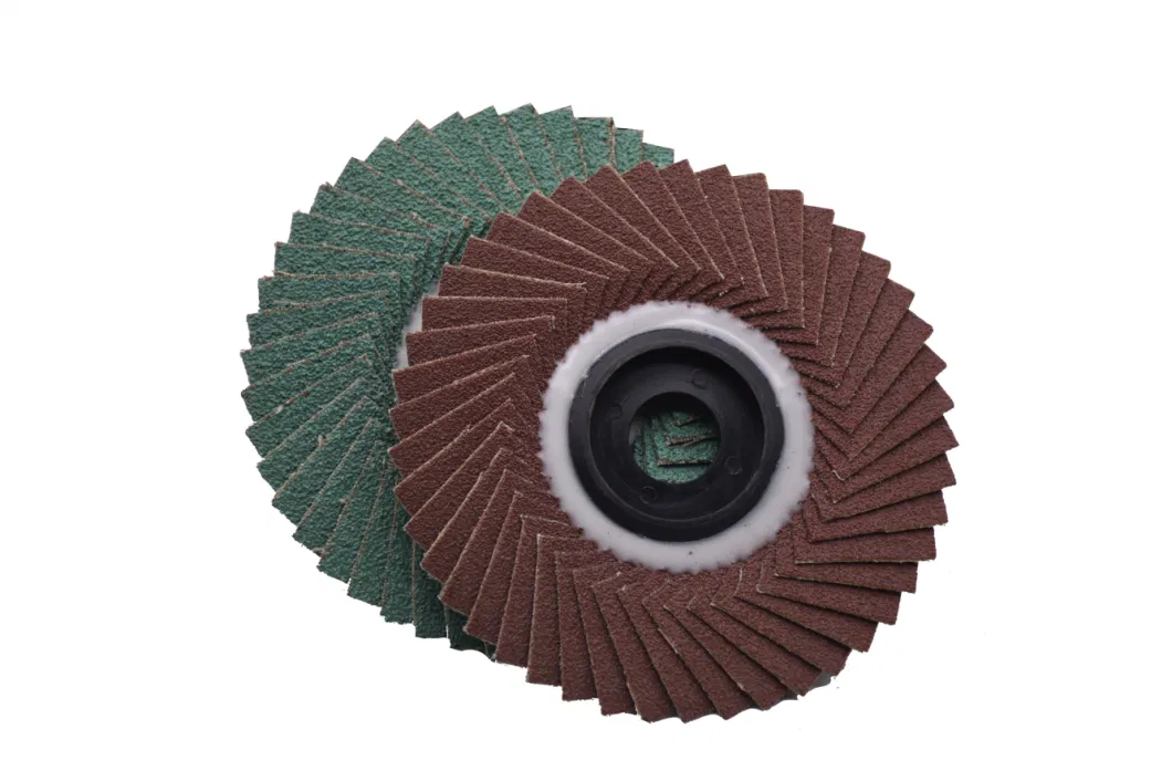Premium Wear-Resisting 100mm Aluminium Oxide/Zirconia Alumina Radial Flap Disc for Grinding Stainless Steel and Metal