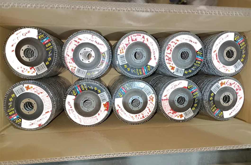 Wholesale 100% Vsm Ceramic Material Flap Disc in Popular Size 180mm Abrasive Flap Disc for Metal